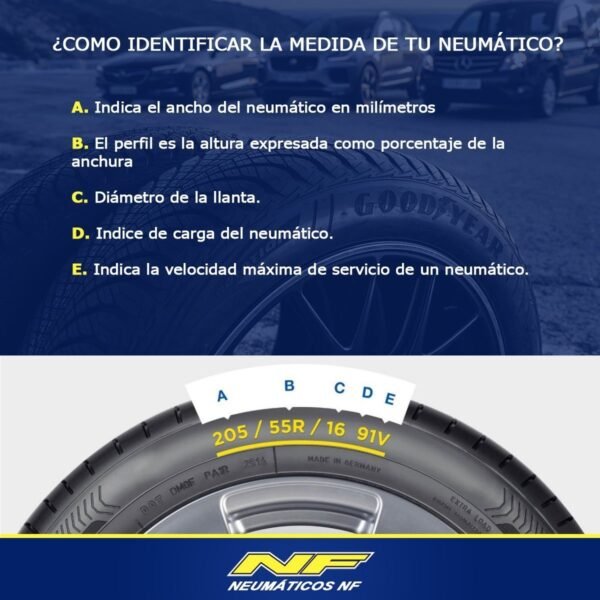 215/55R16 Goodyear EfficientGrip Performance 93V - 25% OFF - Imagen 2