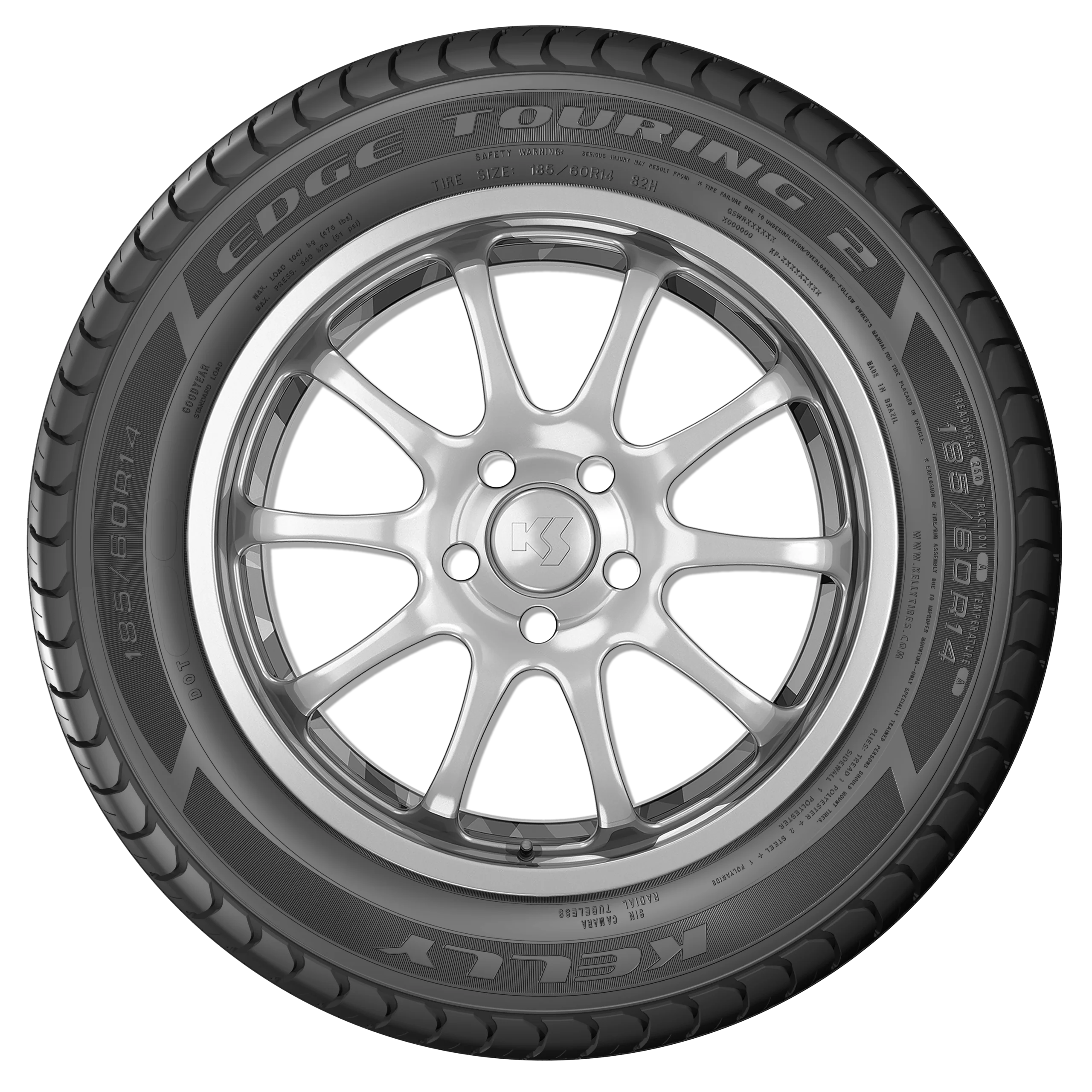 165/70R13 Goodyear Kelly Edge Touring 2 83T XL - Imagen 3