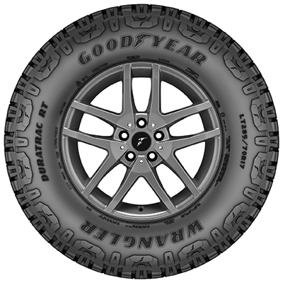 Kit x2 275/65R18 Goodyear Wrangler Duratrac RT 123/120 R - Imagen 2